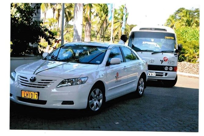 100% CFC APPROVED PRIVATE Transfer - Denarau to Nadi & Coral Coast Hotels - The ride itself: private, air-conditioned, and direct