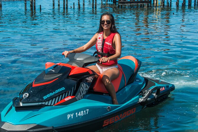 2-hour Jet Ski outing in Puna'auia - Two hours across the Tahitian lagoon