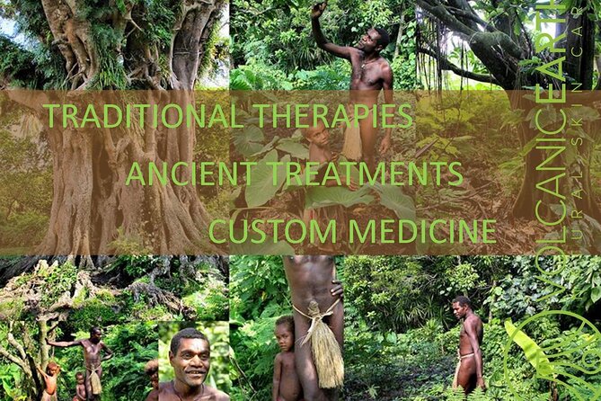 3-Hour Volcanic Signature Spa Package including Massage in Port Vila - Green tea and tropical fruit during the visit