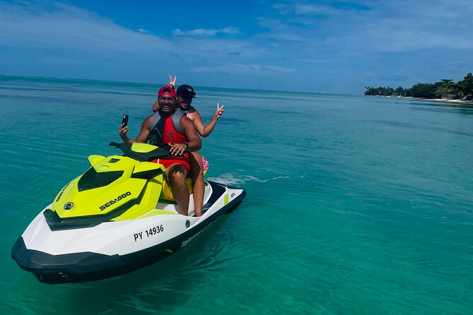 3H Jet Ski Tour to Discover Moorea - Temae and the white sand of the east coast