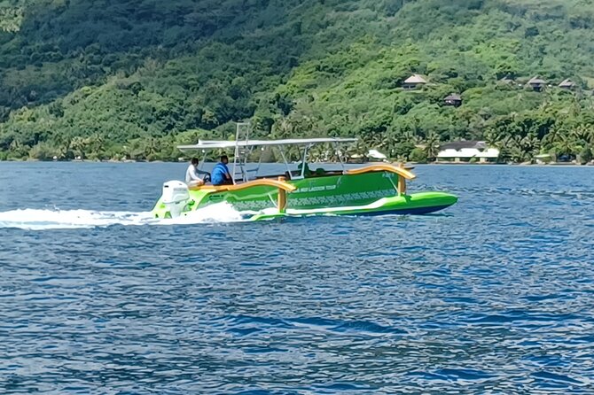 Activity/Excursion Lagoon Tour to Moorea by Canoe 6 hours - The underwater Tiki and the sea turtle stop