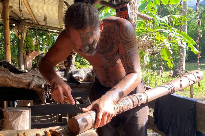 Adventurous Escape to Hakaui Valley - Marquesan artwork at 2:30 pm