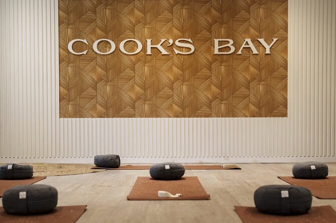 Air-conditioned studio yoga class at Cooks Bay Hotel and Suites - A cool, quiet pause in Cooks Bay