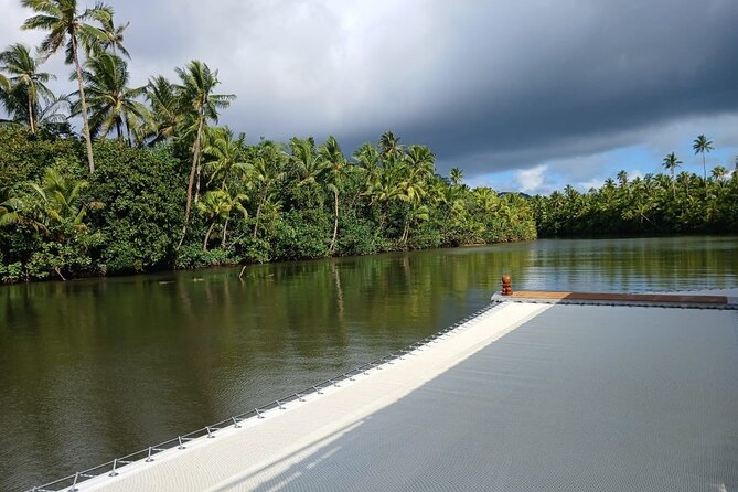 Apetahi day trip around Raiatea on a modern outrigger canoe - Nao Nao offers two hours of snorkeling