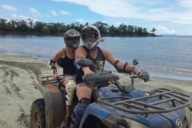 ATV Quad Bike Adventure Tour to Remote Village and School (Departs Nadi) - Finishing on Wailoaloa Beach