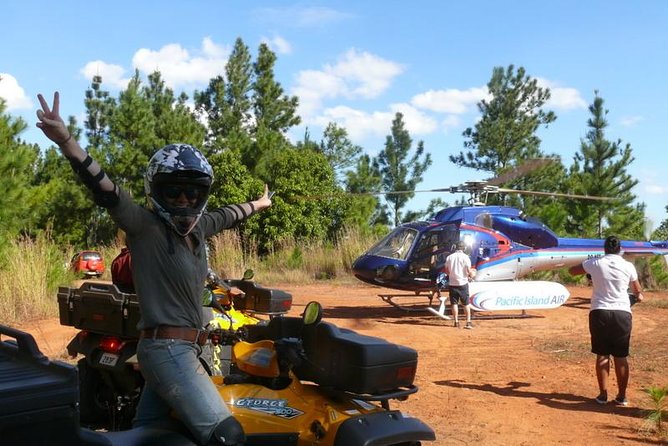 ATV Quad Bike and Helicopter Adventure Tour to Remote Village (Departs Nadi) - Key Points at a Glance