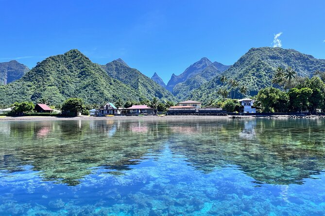 Baptism diving in the turquoise waters of Tahiti - Equipment, supervision, and comfort
