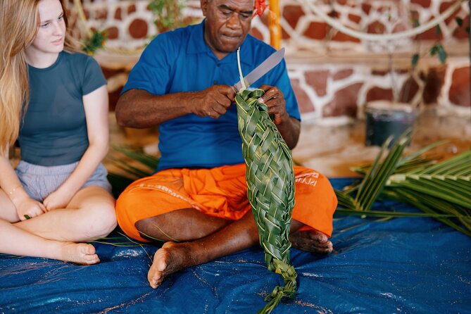 Beachcomber Island Day Trip Fiji's Authentic Island Experience - Fijian food and craft activities