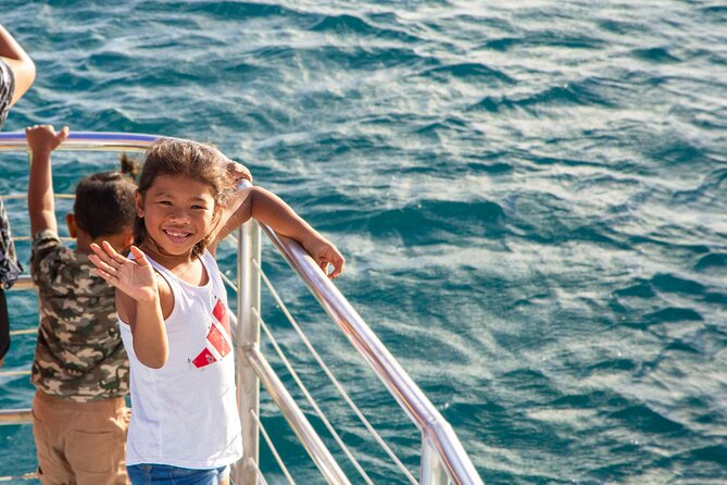 BIG Sunset Cruise - Dinner & Dolphin Watching in Guam - Setting out from Agat Marina