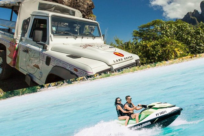 Bora Bora 4WD Tour Including Lunch at Lucky House & Jet Ski Tour - Bora Bora by road, then by water