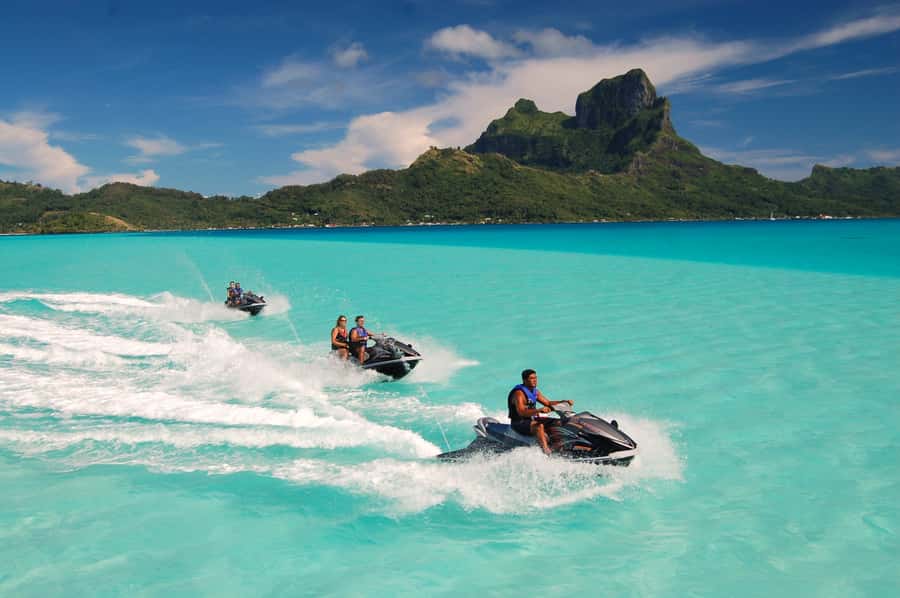 Bora Bora Adventure Day: 4X4 and Jet Ski with Lunch - Two Hours on Bora Bora’s Water