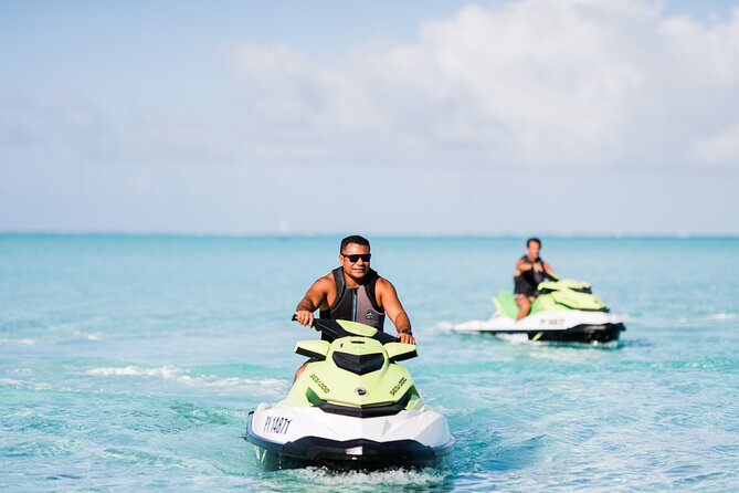 Bora Bora adventure Private Combo Jet Ski and Eco Sharks Snorkel - What private really means here