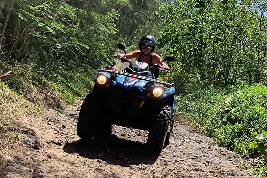 Bora Bora Adventures ATV / QUADS Tours - Why this ATV tour shows you another side of Bora Bora