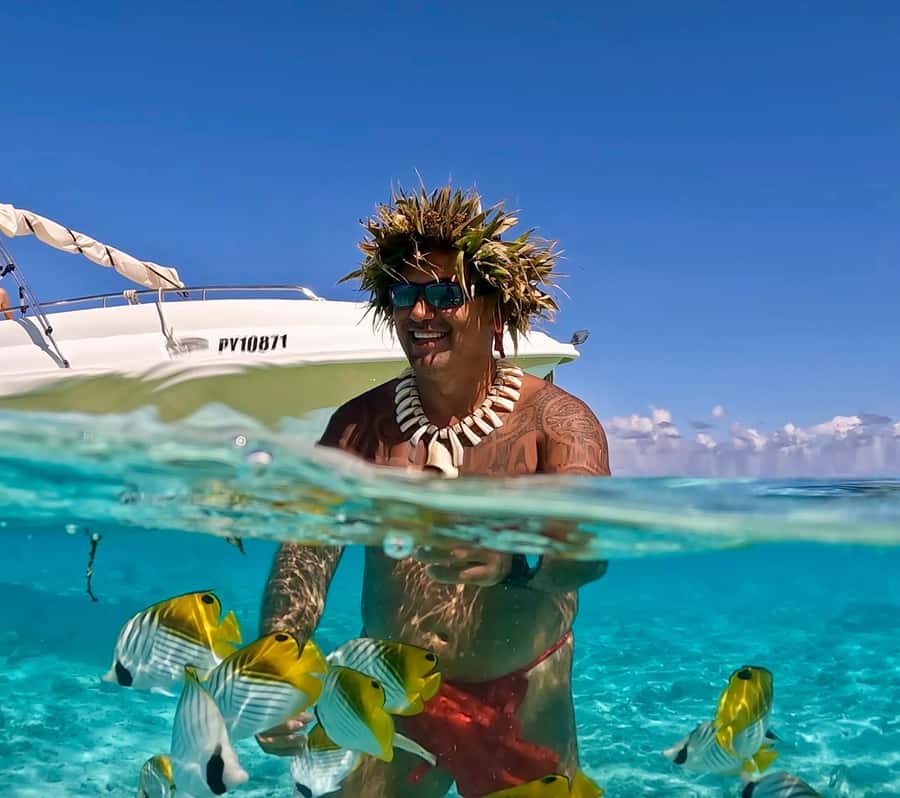 Bora Bora: Blue Lagoon Cruise, Snorkeling and Lunch . - Packing for sun, salt water, and six hours outside
