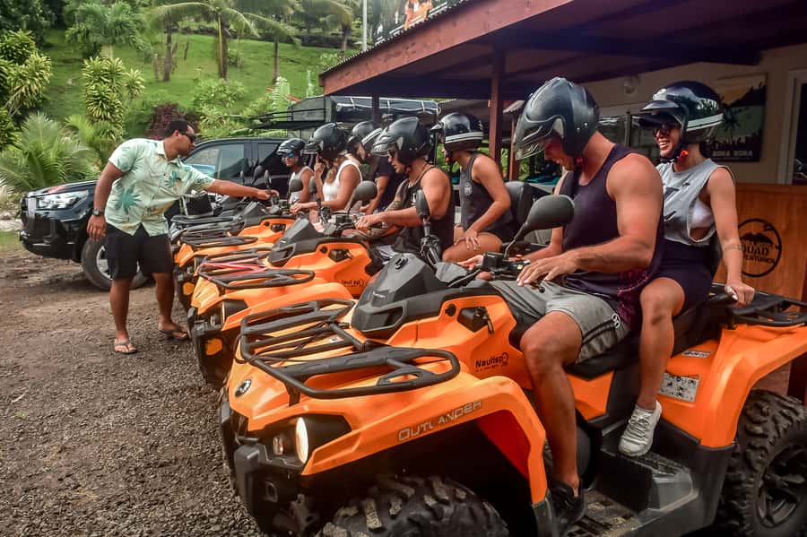 Bora Bora: Combo ATV & Jet Ski Day Trip with Polynesian BBQ - Key points to know before booking
