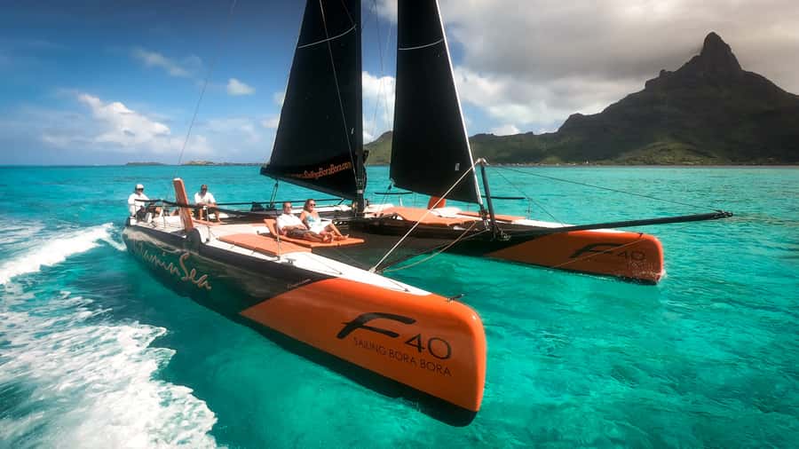 Bora Bora: Half Day Catamaran Sailing & Snorkelling - The coral garden snorkeling stop
