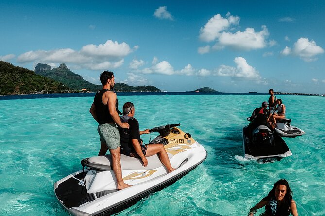 Bora Bora Moana Jet Ski - Starting Out With a Small Group and a Licensed Guide