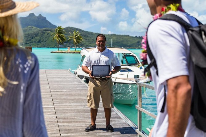 Bora Bora Private Arrival Airport to Hotels Boat Transfer - Your first view of Bora Bora starts at Motu Mute