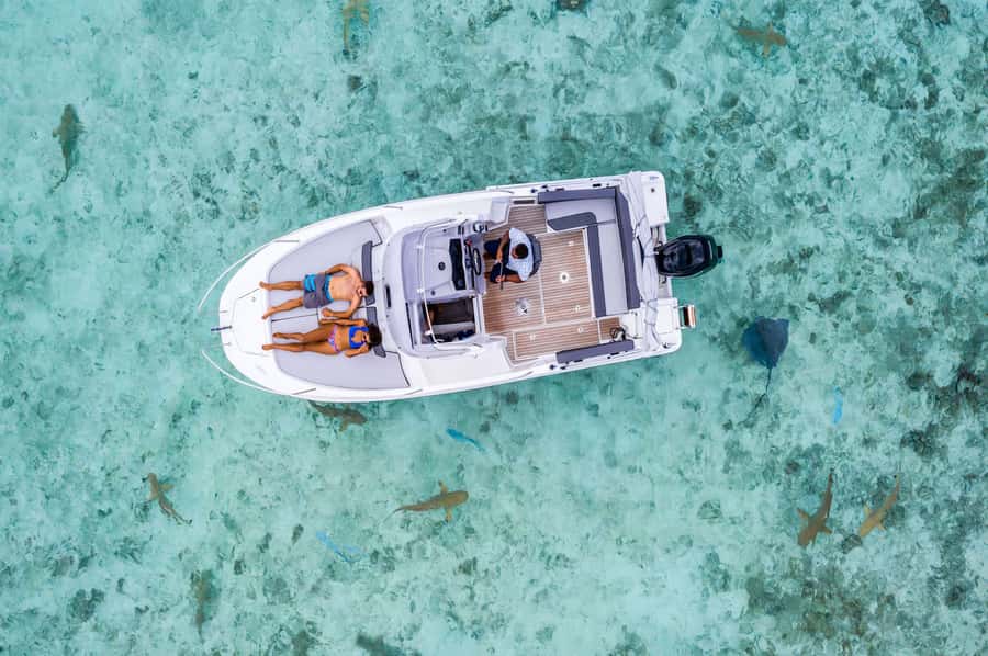 Bora Bora: Private Boat Tour with Snorkeling and Drinks - Coral gardens and the underwater world