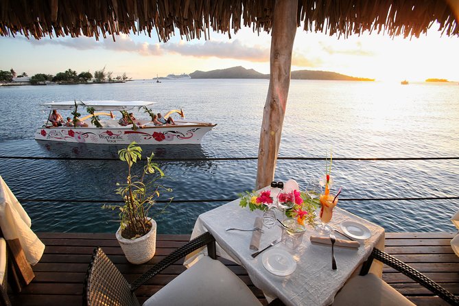 Bora Bora Sunset Cruise and Dinner at St James restaurant - The St James Restaurant stop in Vaitape