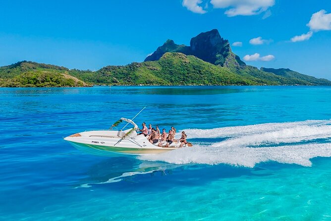 Crazyseahorseborabora Comfortable boat , sensational snorkeling . - What is included for $170