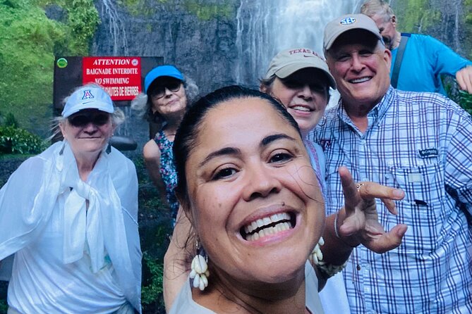 Discovery of Tahiti Nui Island - Mara’a Caves bring the road into the rock
