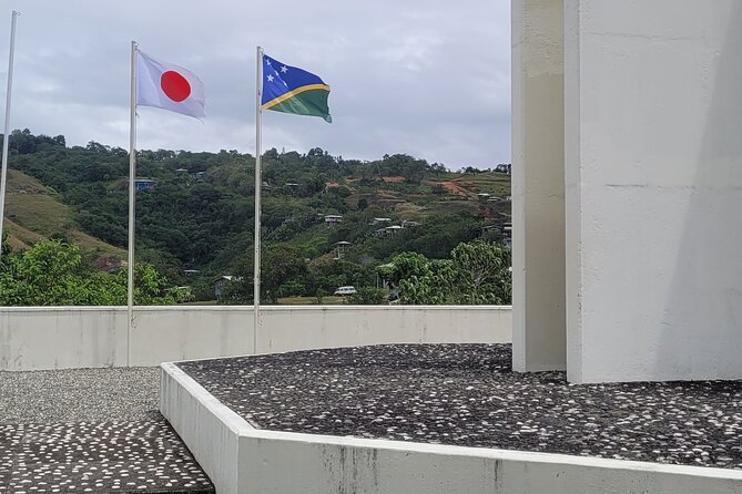 East Honiara Historic World War II Battlefields Tour - The Pagoda reveals a Japanese wartime position