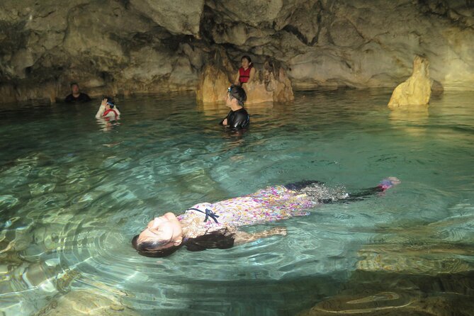 Eco Hiking Adventure to Pagat Cave - Entering Pagat Cave and cooling off