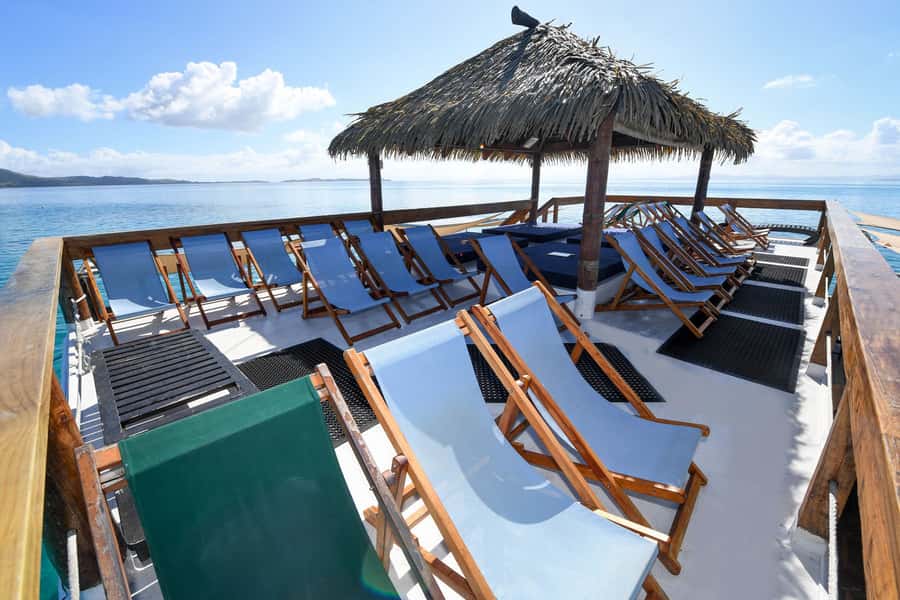 Fiji: Cloud 9 Floating Platform & Water Sports Adventure - Water activities around the platform