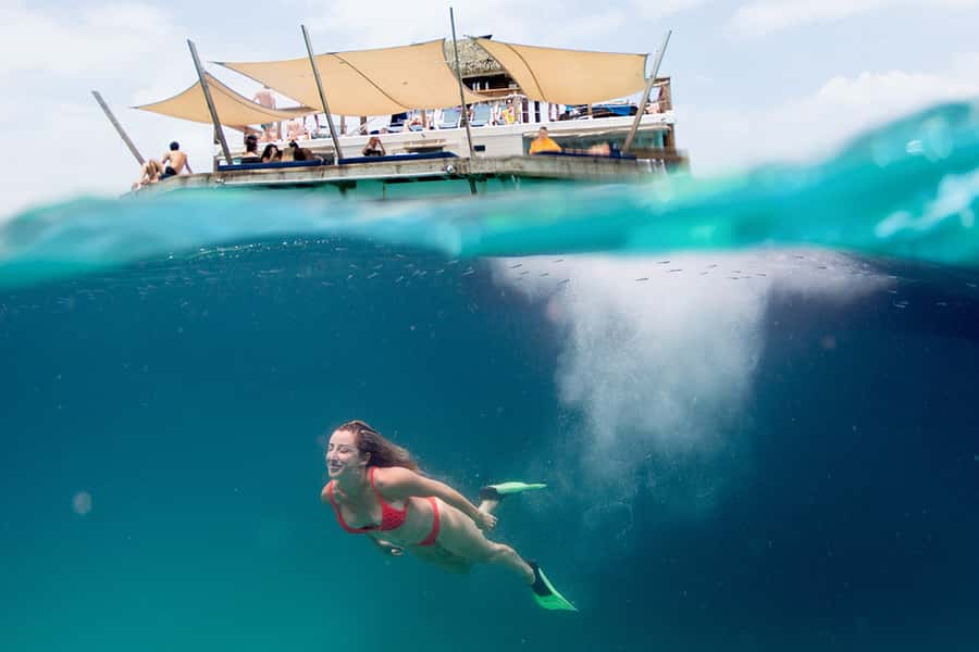Fiji: Cloud 9 Floating Platform & Water Sports Adventure - The boat ride from Port Denarau