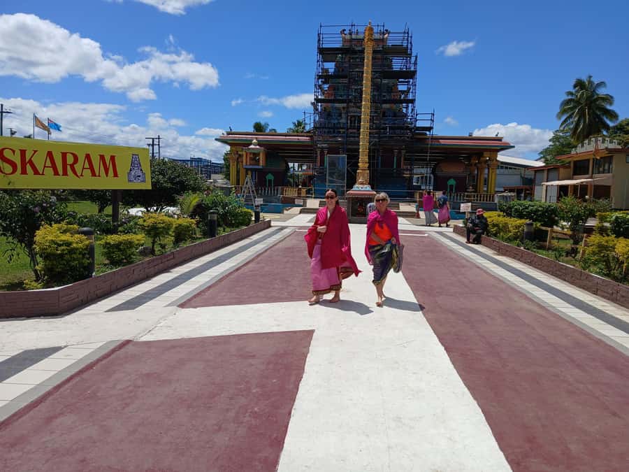 Fiji: Discover Nadi with Sabeto Hotspring and Mudpool Tour - Orchids and mountain views at the Garden of the Sleeping Giant