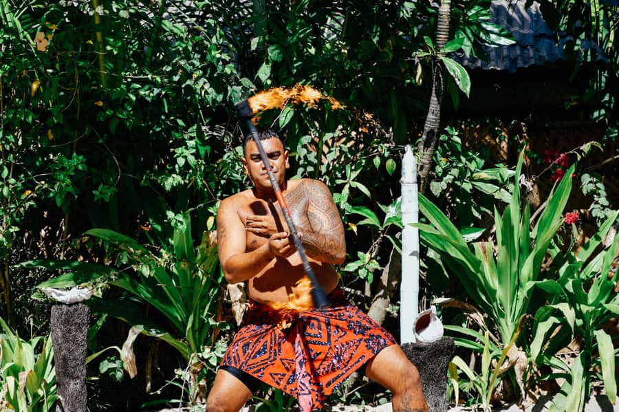 Fiji: Full Day Cultural Island Tour with Lunch & Cruise - Coconut climbing, crab racing, and island fun