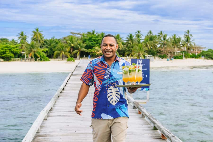 Fiji: Malamala Beach Club Private Island Day Pass & Transfer - Food, drinks, and the real cost