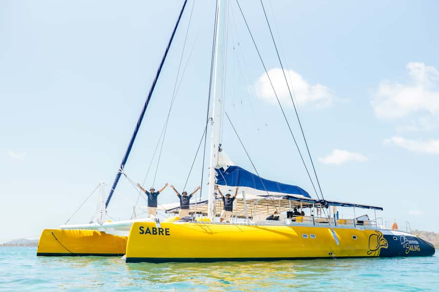 Fiji: South Sea Sailing Experience with Lunch & Drinks - Reef snorkeling with practical help