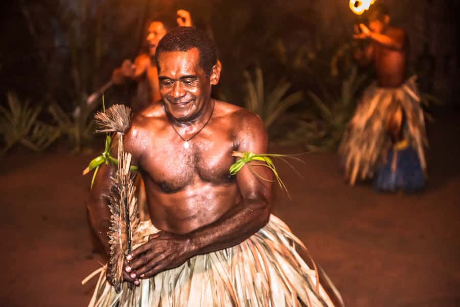 Fiji: Sunset River Cruise & Island Fire Dance Experience - A sunset start on the Tuva River