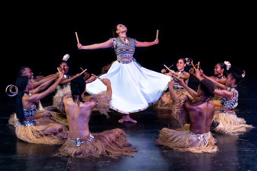 Fiji Untold at VOU HUB: Night show, Nadi - The setting gives the show its close feel
