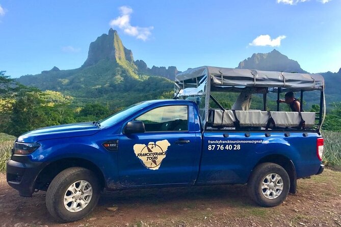 Franckyfranck Tours Moorea - Half day Tours - Moorea from the back of a 4WD