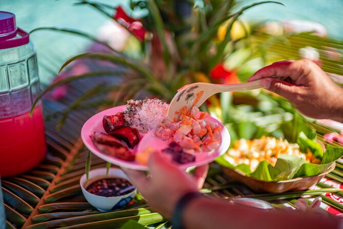 French Polynesia Snorkeling and 4X4 Adventure Tour with Buffet - Starting at Tiare Market and moving onto the lagoon