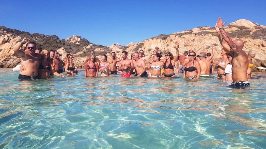 From Palau: Catamaran tour in La Maddalena Archipelago - Budelli’s Natural Pools and Razzoli