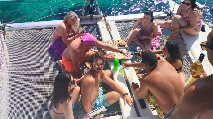 From Palau: Catamaran tour in La Maddalena Archipelago - Santa Maria and Caprera