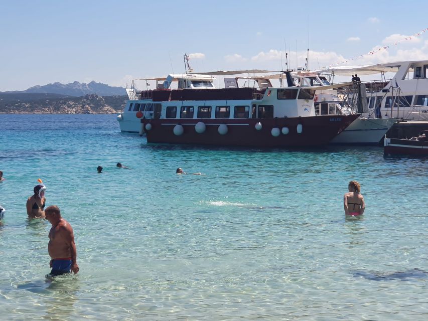 From Palau: La Maddalena Archipelago Boat Tour with Pasta - How much time do you really spend swimming?