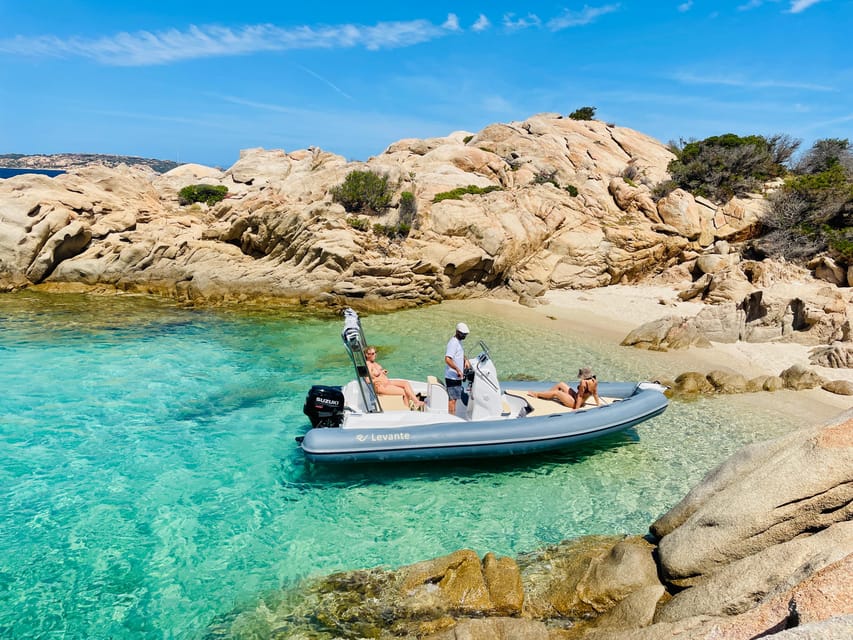 From Palau: Maddalena National Park Boat tour - Cala Santa Maria and the ride back