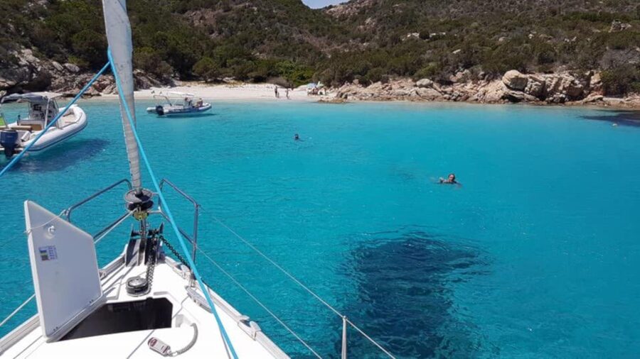 From Palau: Sailboat tour in La Maddalena Archipelago - A Sardinian Lunch Served at Sea