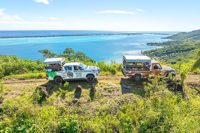 Full Day Combo 4X4 Adventure Tour & Motu FANFAN Pass with Buffet - A Short Boat Ride to Motu Fanfan