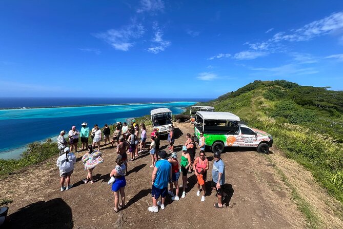 Full Day Combo 4X4 Adventure Tour & Motu FANFAN Pass with Buffet - The 8:30 a.m. Start at Vaitape