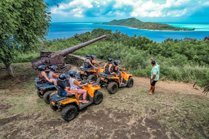 Full Day Combo ATV & Jet Ski with a Polynesian BBQ on a Motu - The morning ride: Bora Bora from four viewpoints