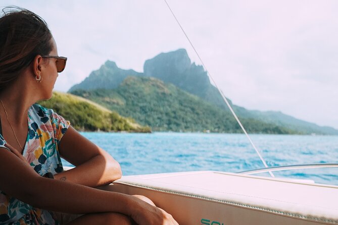 Full Day Solar Boat–Explores Bora Bora at the Rhythm of the Lagoon - A quiet start on Bora Bora’s lagoon