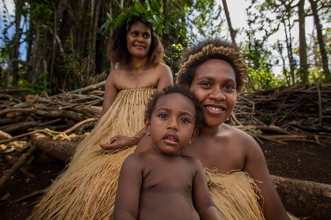 Full-Day Vanuatu Cultural, Blue Lagoon & Eden On The River Tour - Pepeyo Cultural Village and the first taste of custom