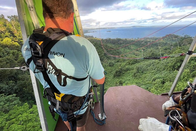 Giant Canyon Swing with Transfers - A good choice for mixed groups