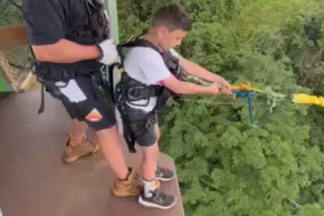 Giant Canyon Swing with Transfers - Weather, cancellation, and practical limits